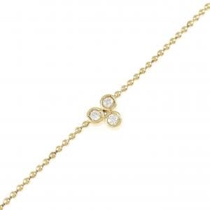 K18YG ダイヤモンド ブレスレット 0.12CT
