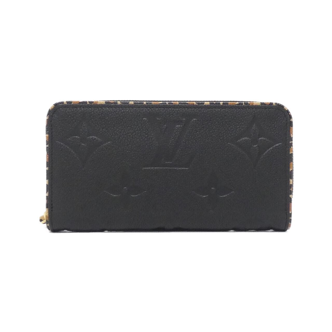 LOUIS VUITTON Monogram Empreinte（Wild at Heart）拉链錢包 M80680 皮夾