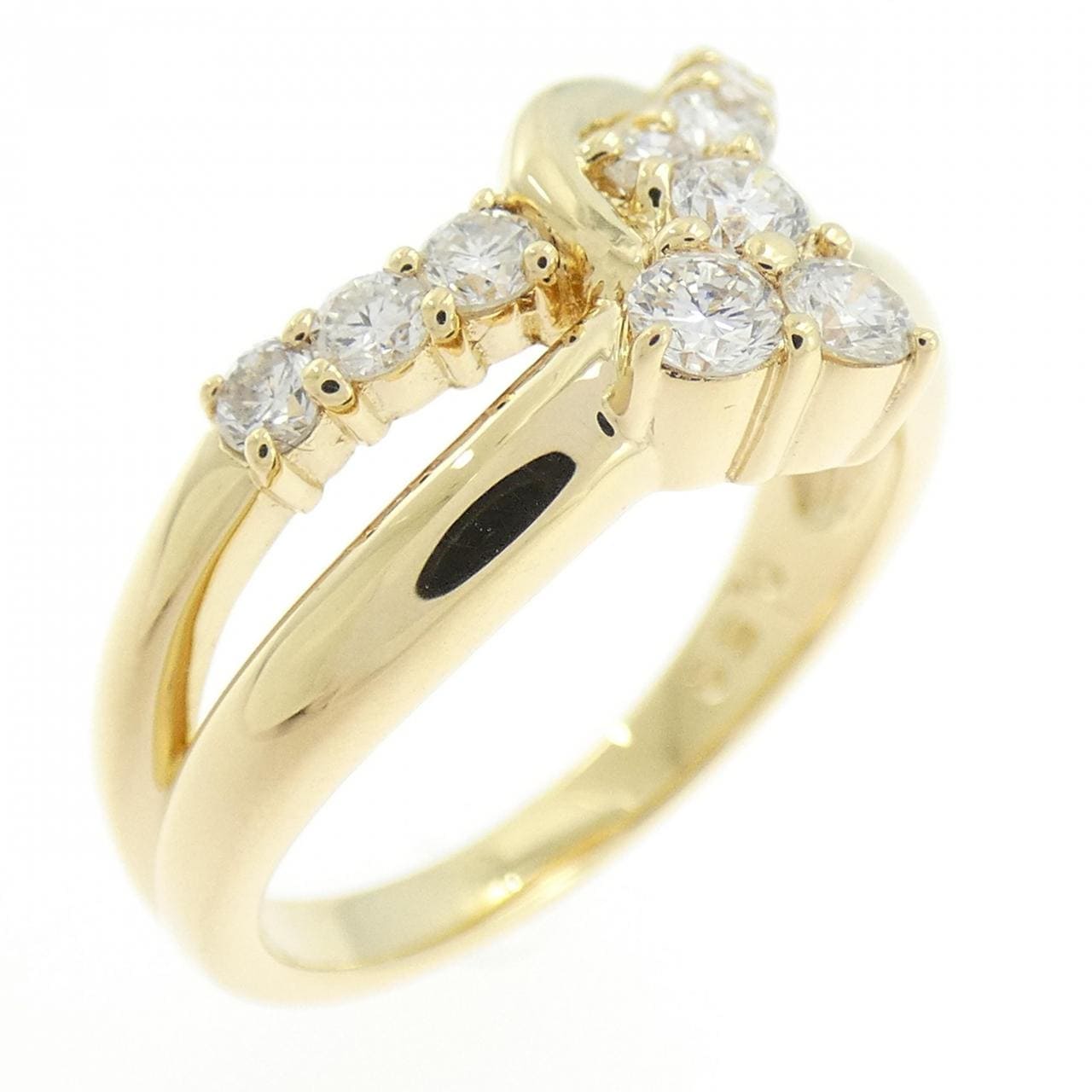 K18YG ダイヤモンド リング 0.50CT