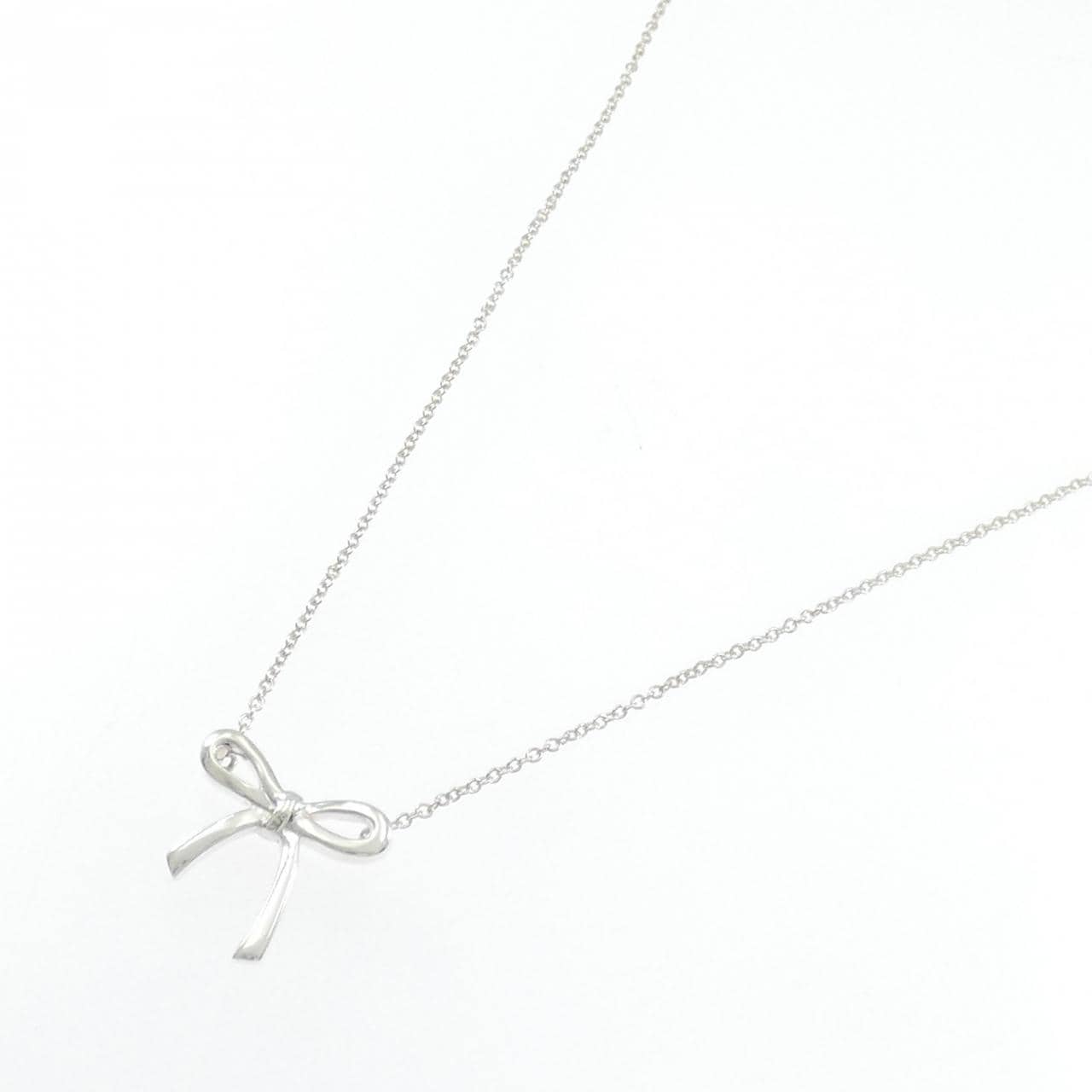 ティファニー ボウ ネックレス