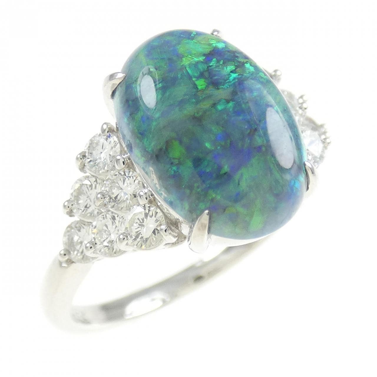 PT900 ブラックオパール リング 2.82CT