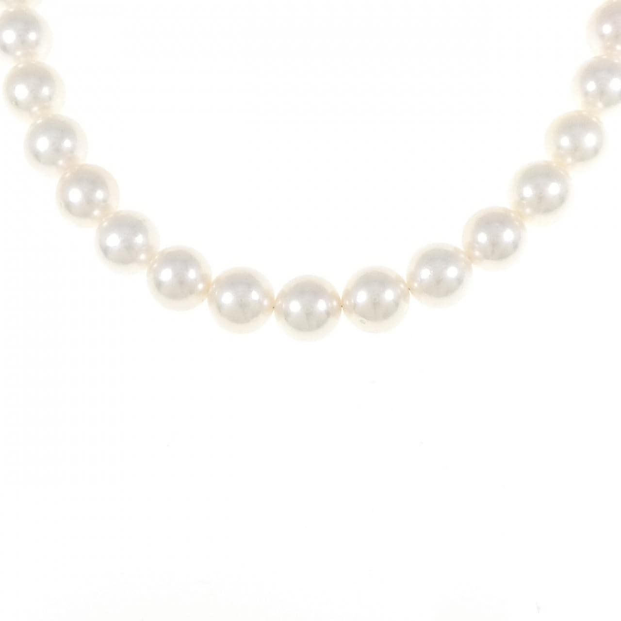 シルバークラスプ アコヤパール ネックレス 8.5-9mm