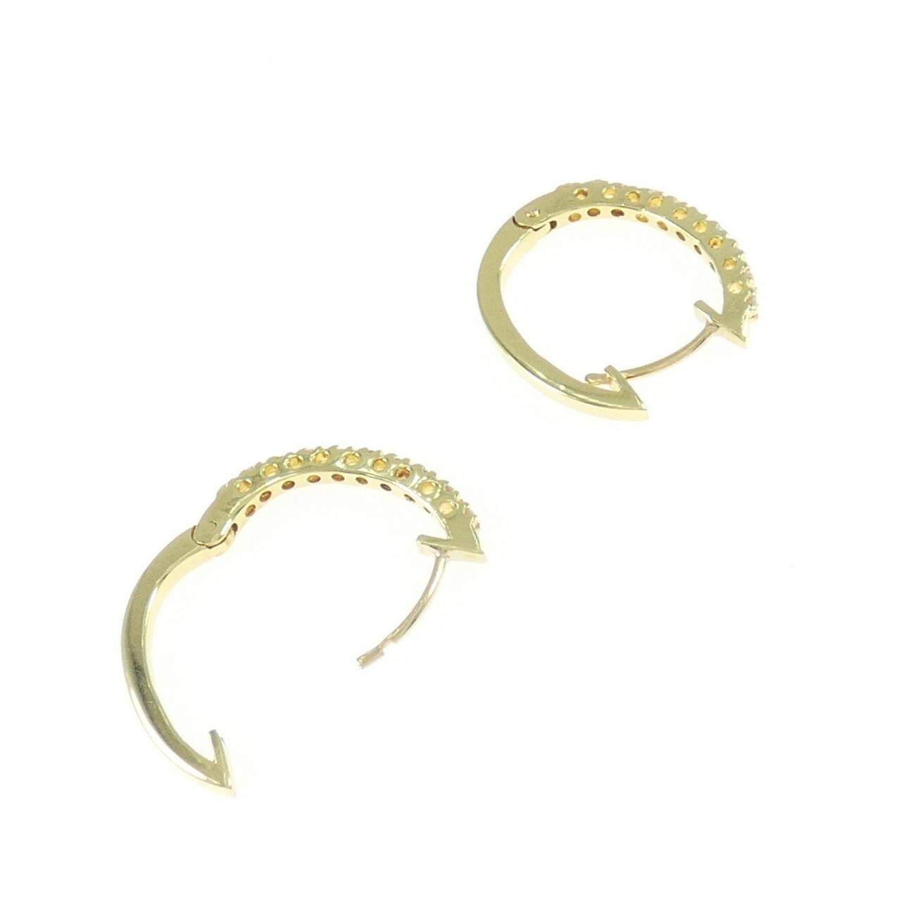 K18YG ダイヤモンド ピアス 0.20CT