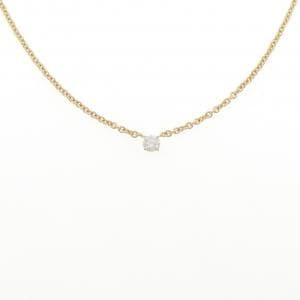 K18YG ダイヤモンド ネックレス 0.313CT G I1 Good