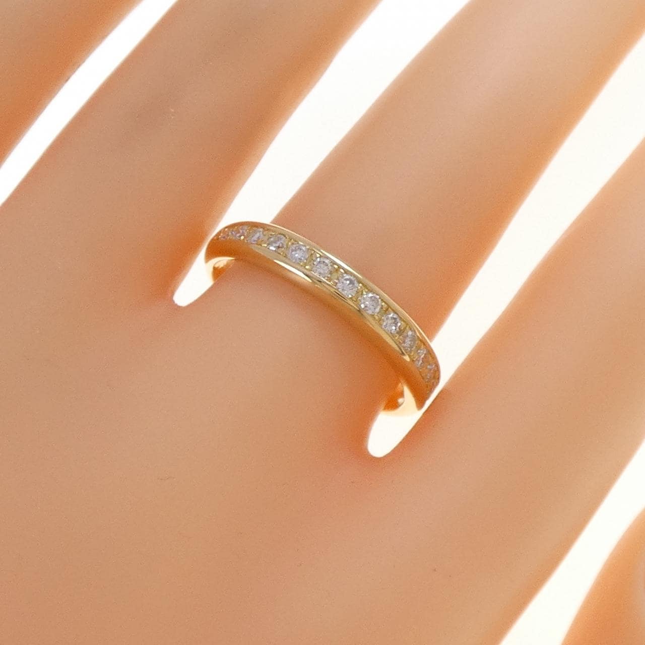 K18YG ダイヤモンド リング 0.30CT