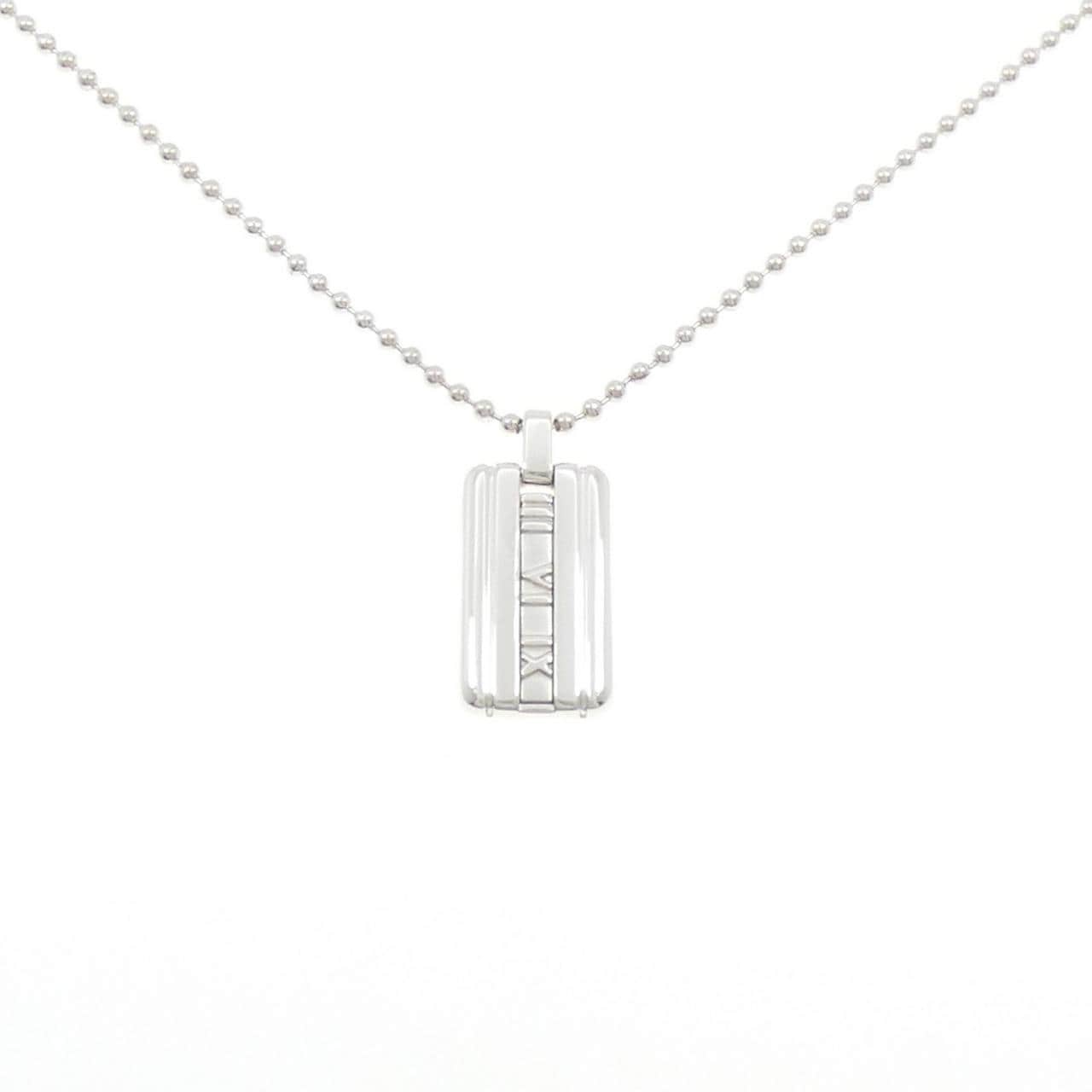 TIFFANY atlas数字标签项链