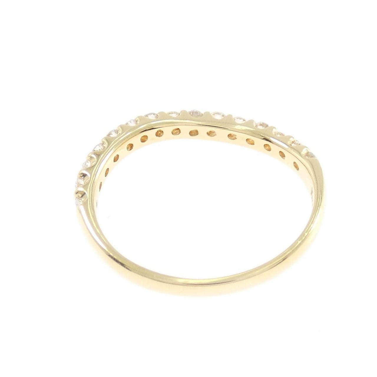 K18YG ダイヤモンド リング 0.25CT