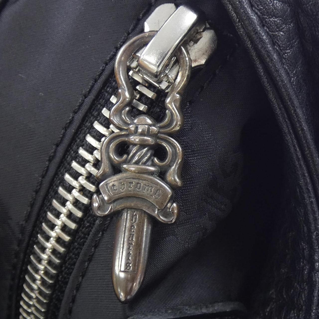 クロムハーツ CHROME HEARTS VIV　LTHR DAGGER BAG