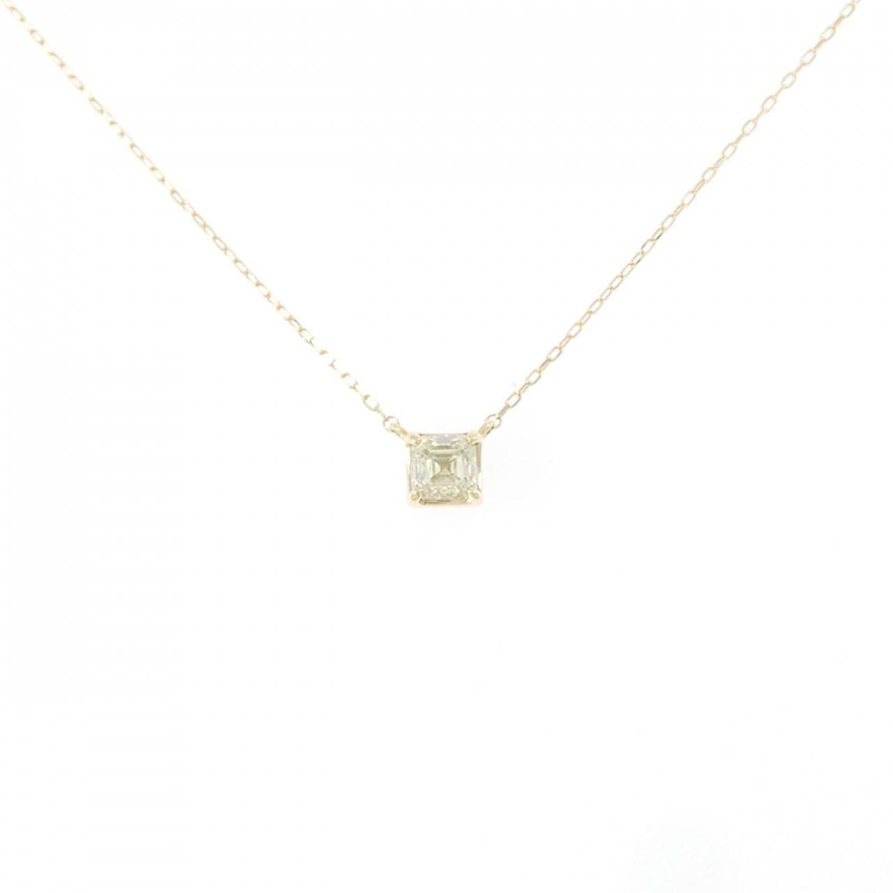 K18YG ダイヤモンド ネックレス 0.35CT
