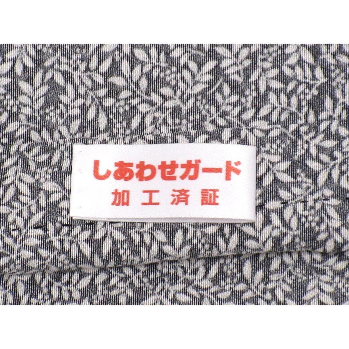 羽織　単衣小紋　セミロング