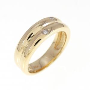 K18YG ダイヤモンド リング 0.04CT