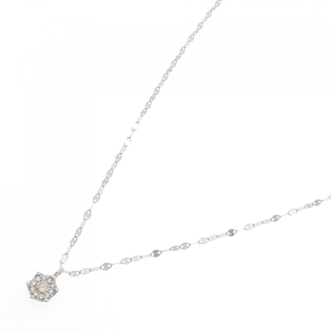 PT900/PT850 ダイヤモンド ネックレス 0.31CT