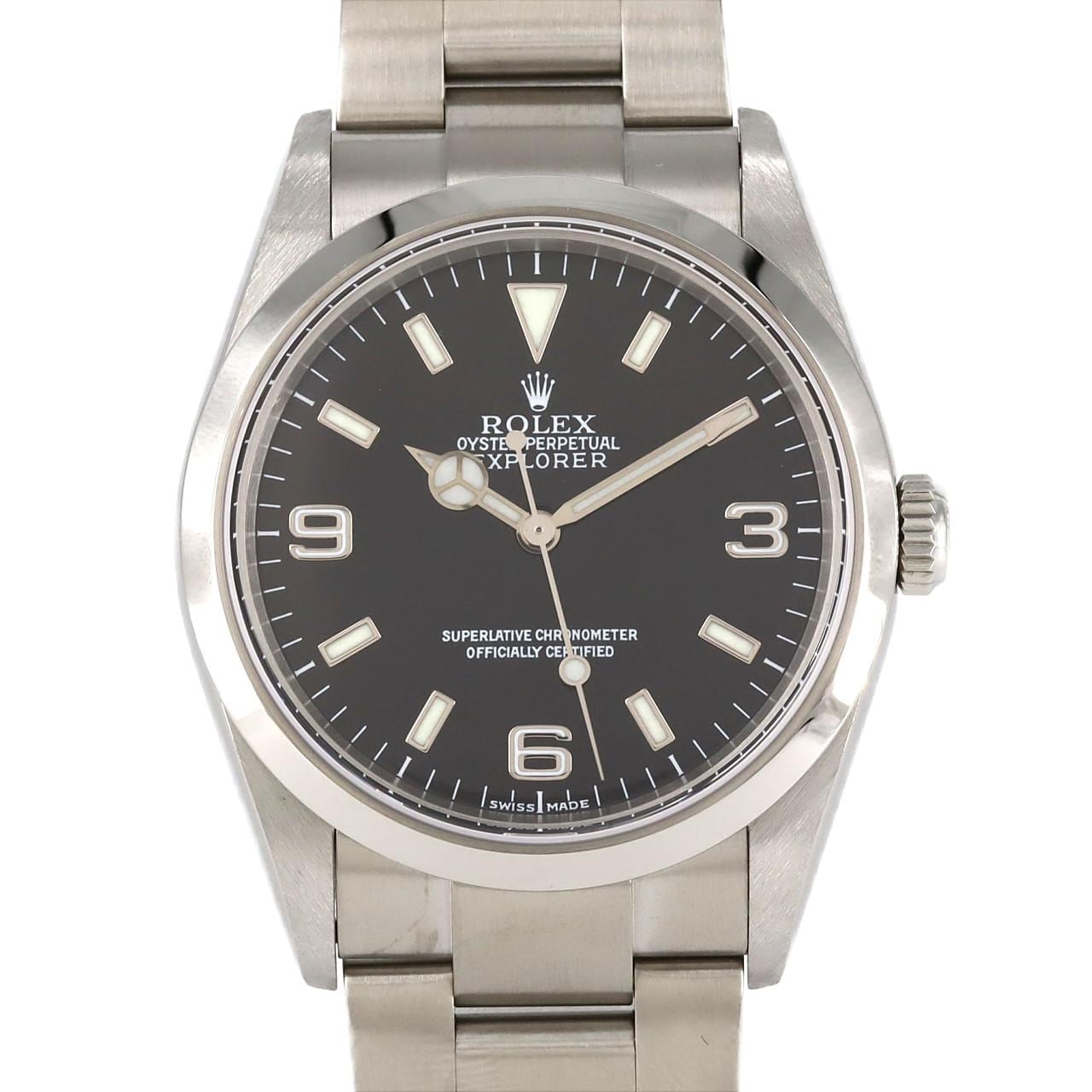 ROLEX Explorer I 114270 SS自动上弦Y 编号