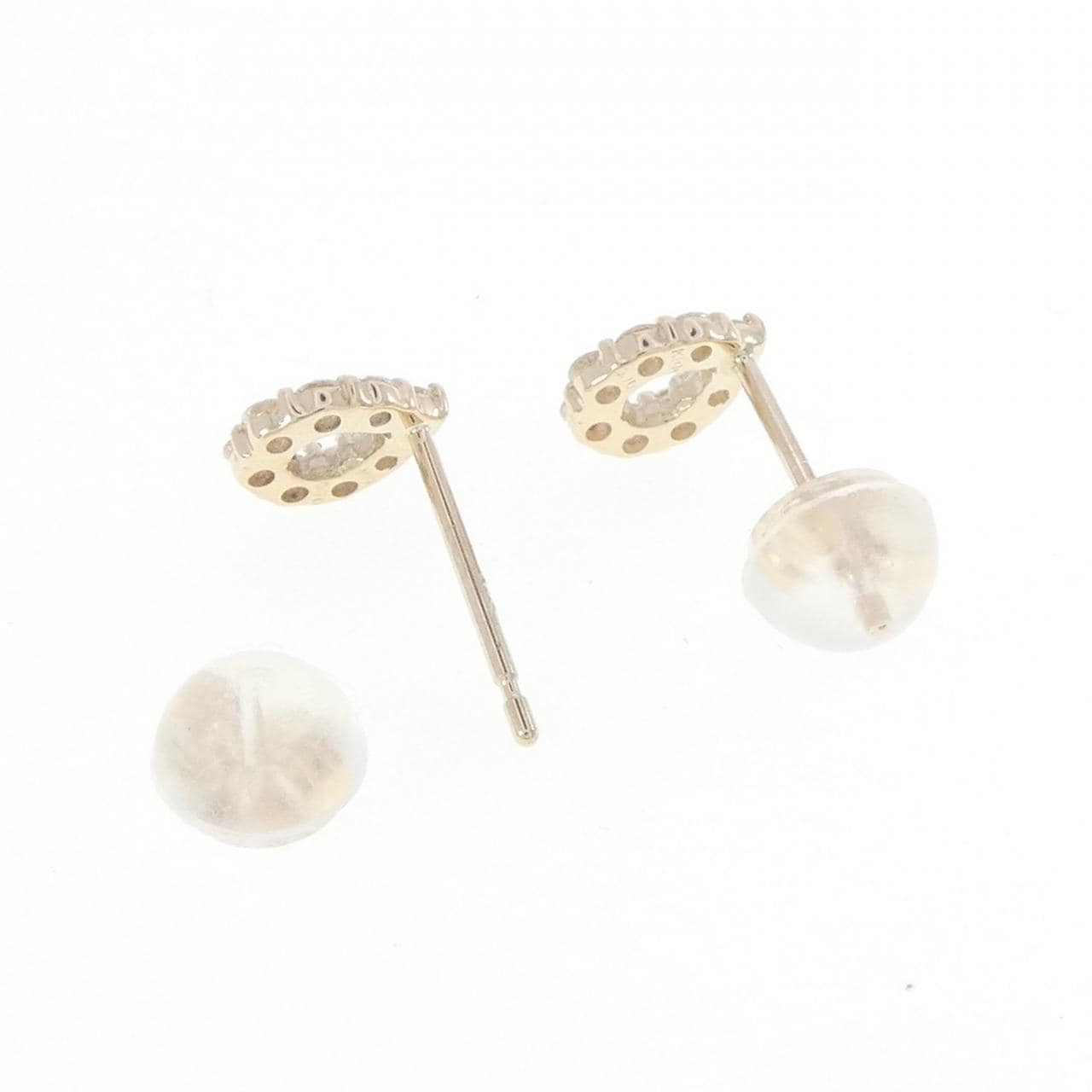 【リメイク】K10YG ダイヤモンド ピアス 0.20CT