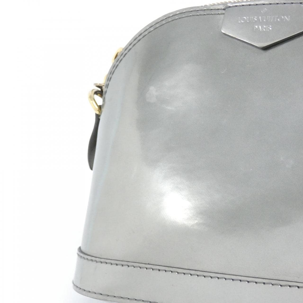 ルイヴィトン モノグラム ヴェルニ ミロワール アルマ MINI チェーン M52748 ショルダーバッグ