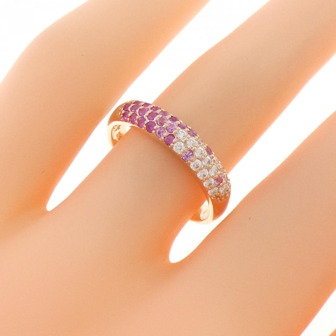 ポンテヴェキオ サファイヤ リング 0.24CT