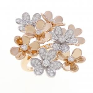 ヴァンクリーフ&アーペル フリヴォル 8フラワー リング