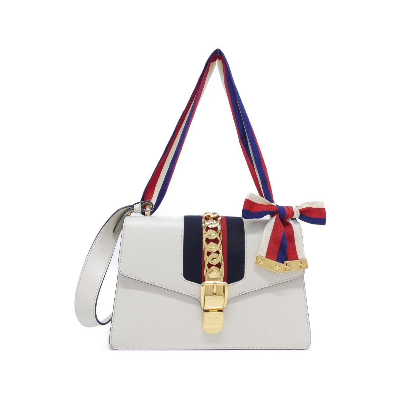 グッチ SYLVIE 421882 CVLEG ショルダーバッグ