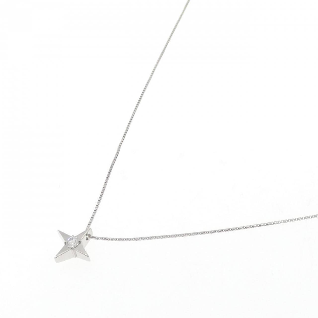 PT900/PT850 ダイヤモンド ネックレス 0.10CT