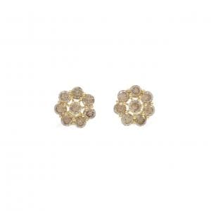 K18YG ダイヤモンド ピアス 2.00CT