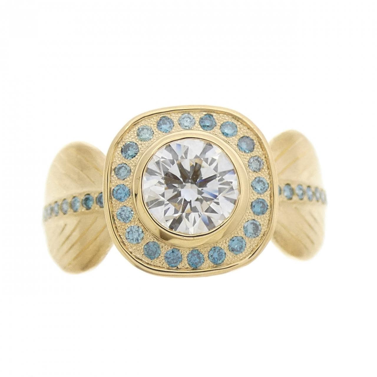 K18YG ダイヤモンド リング 1.002CT