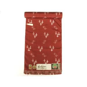 【未使用品】着尺反物　琉球絣