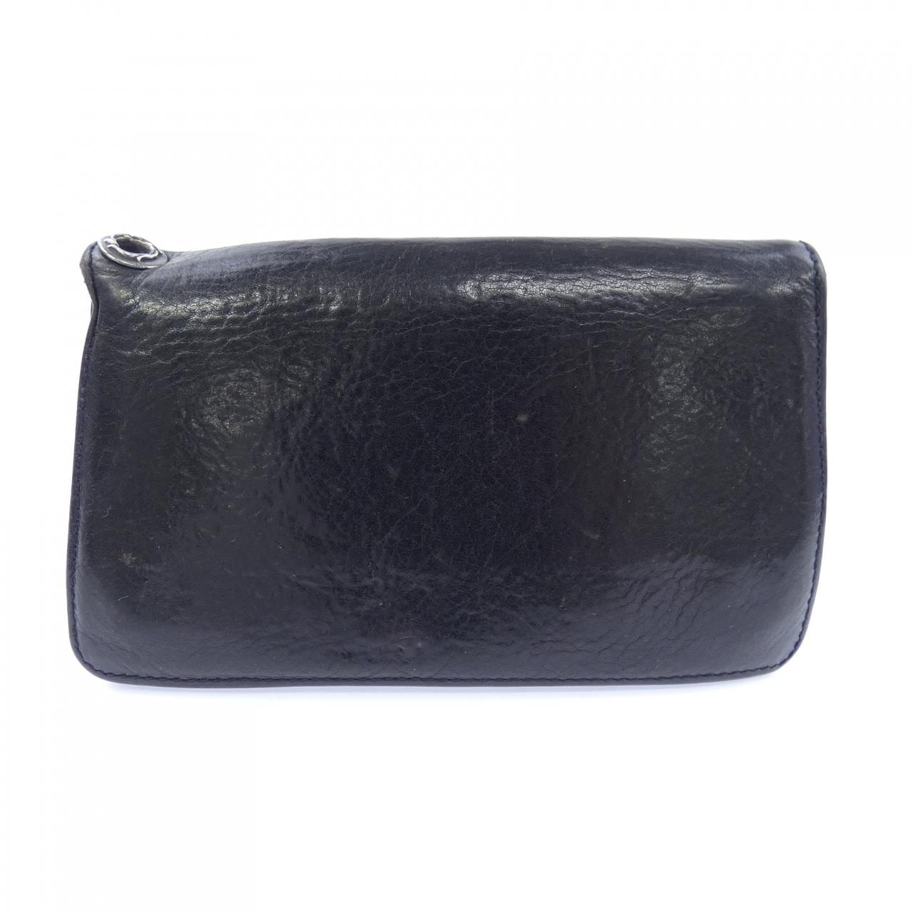 クロムハーツ CHROME HEARTS 1 ZIP BLK フローラル 2246 304 0010 5200 WALLET