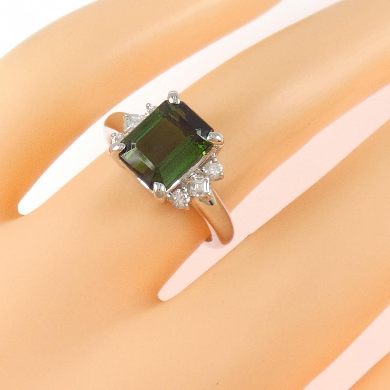 PT900 トルマリン リング 2.63CT