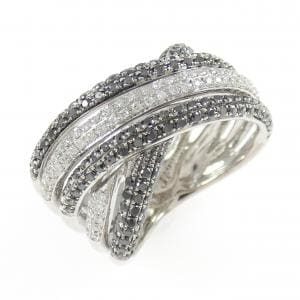 K18WG/K18BG ダイヤモンド リング 1.10CT