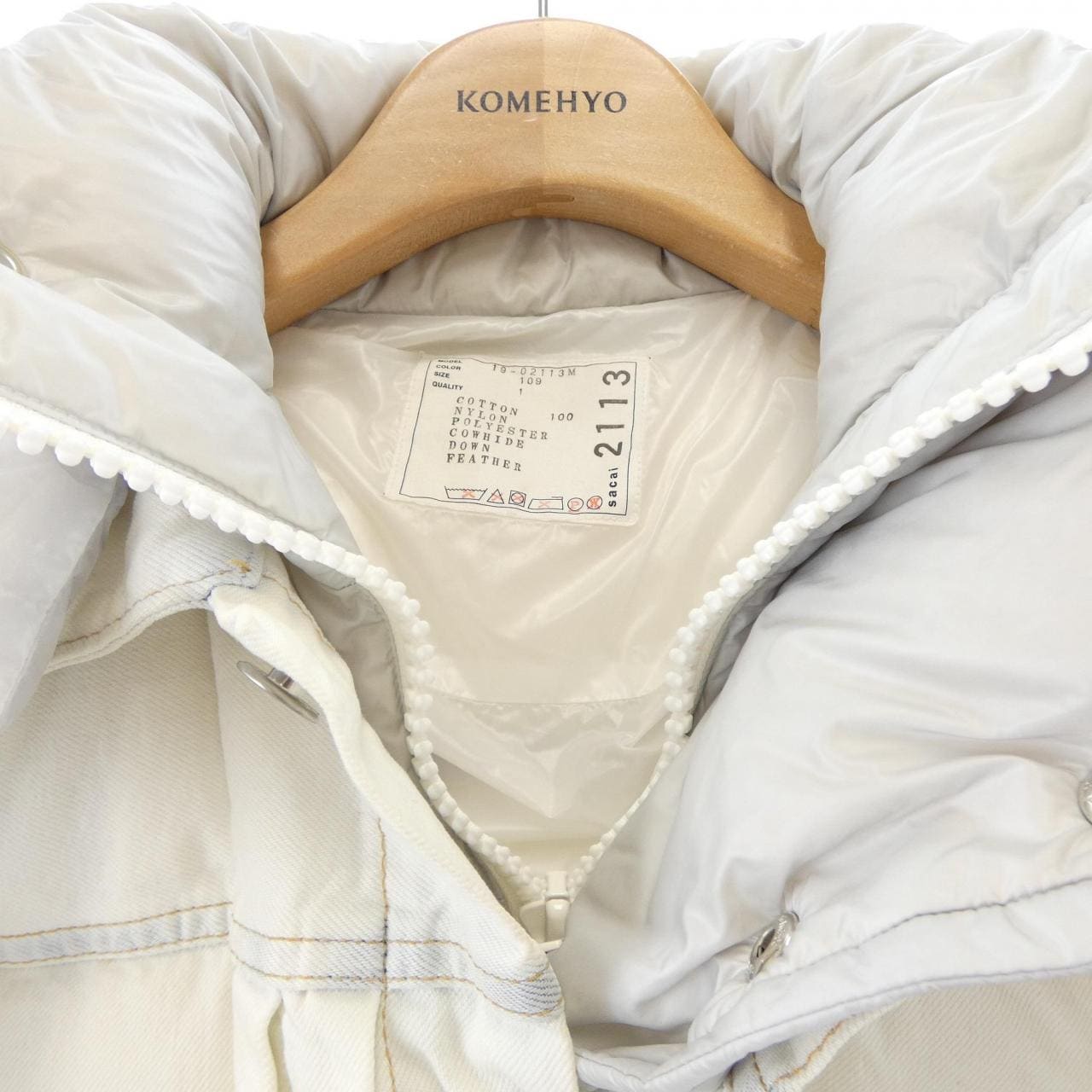 サカイ SACAI 19-02113M ダウンジャケット