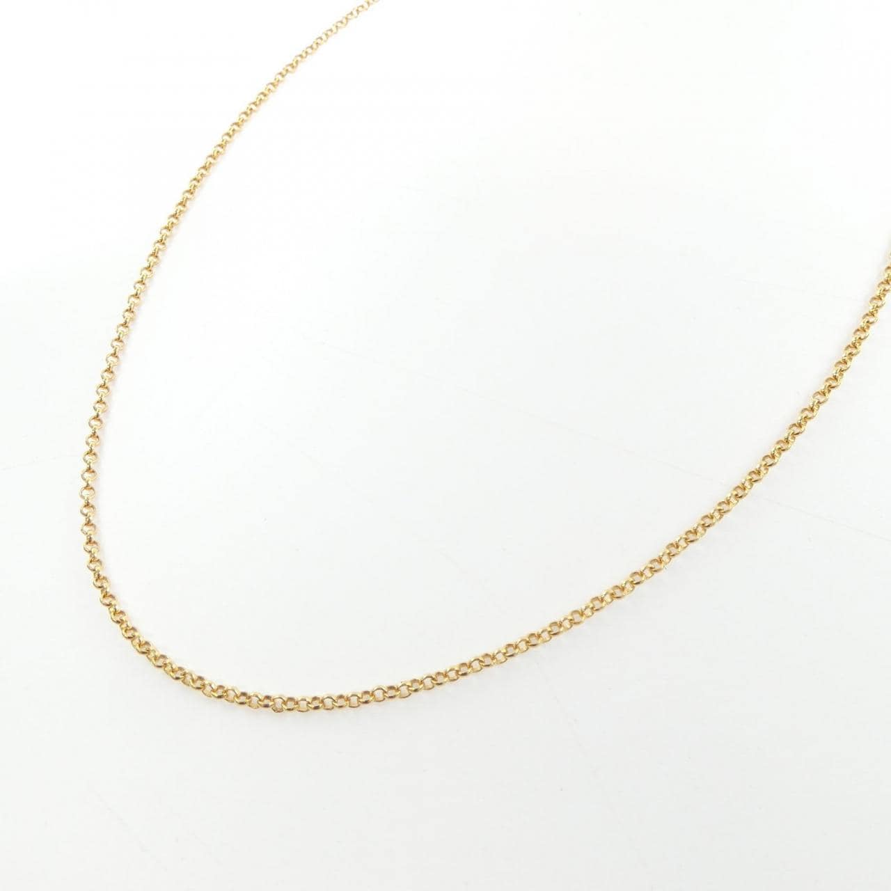 クロムハーツ CHROME HEARTS ROLL CHAIN I20 GLD 205014937GLDI20001 NECKLACE