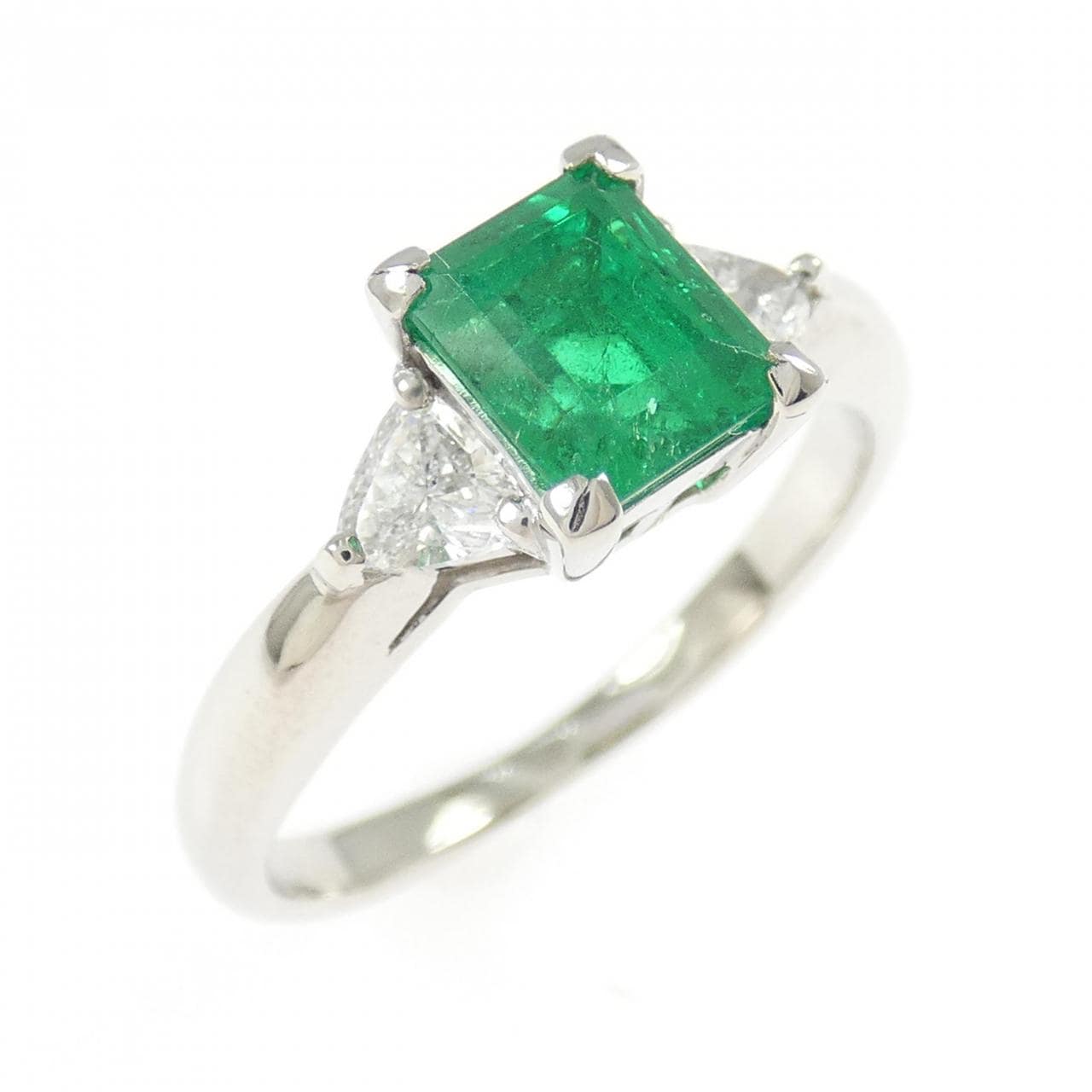 PT900 エメラルド リング 1.17CT