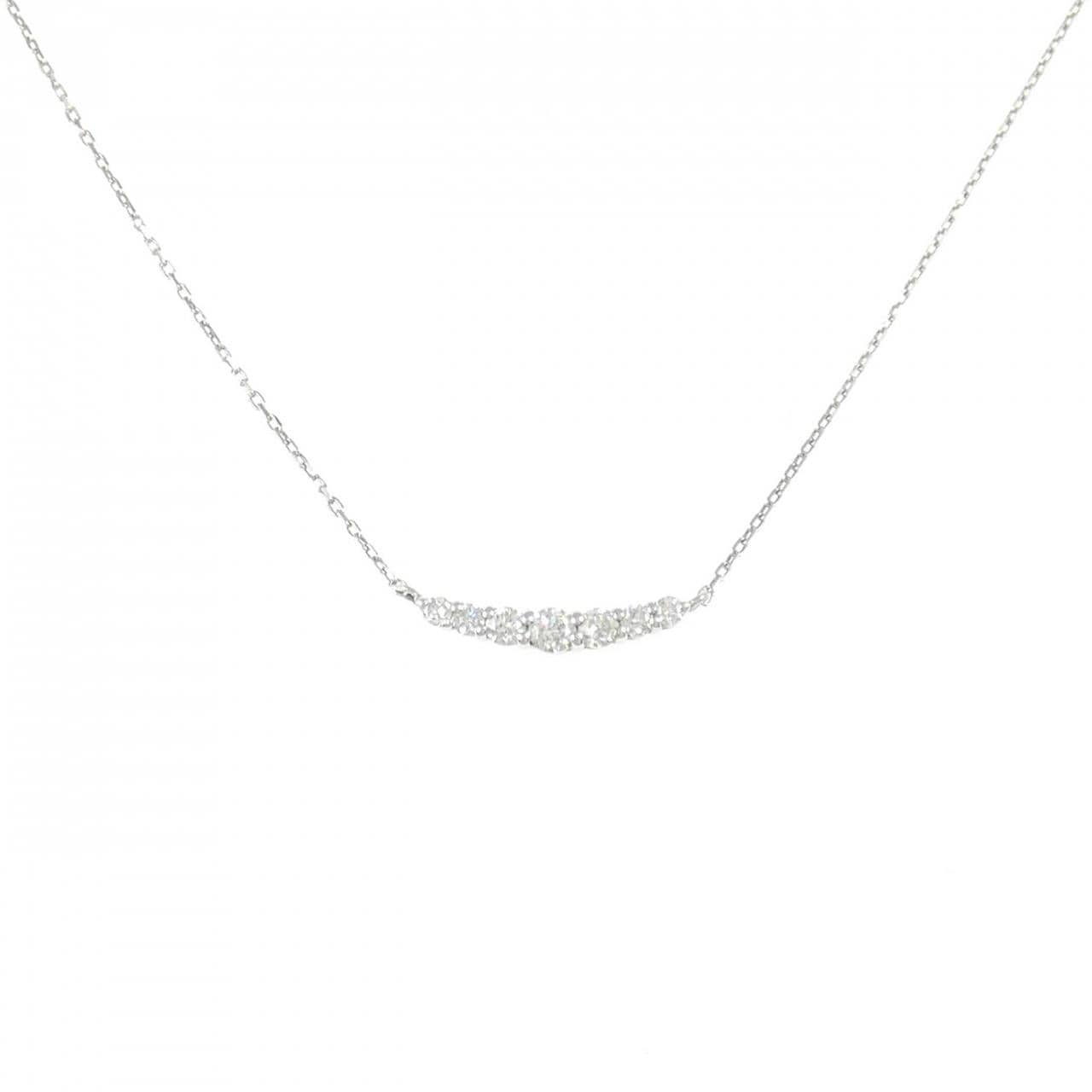 PT900/PT850 ダイヤモンド ネックレス 0.15CT