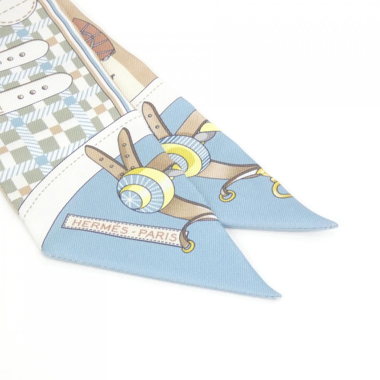 エルメス LES VOITURES NOUVELLE ツイリー 064108S スカーフ