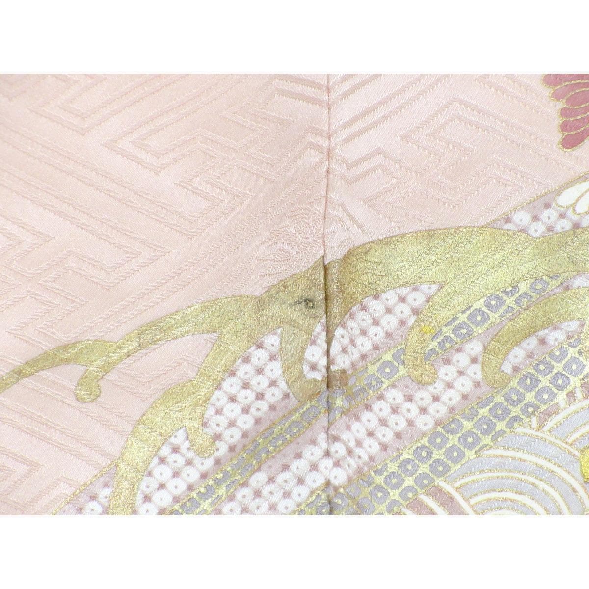 Furisode Yuzen gold processing S size