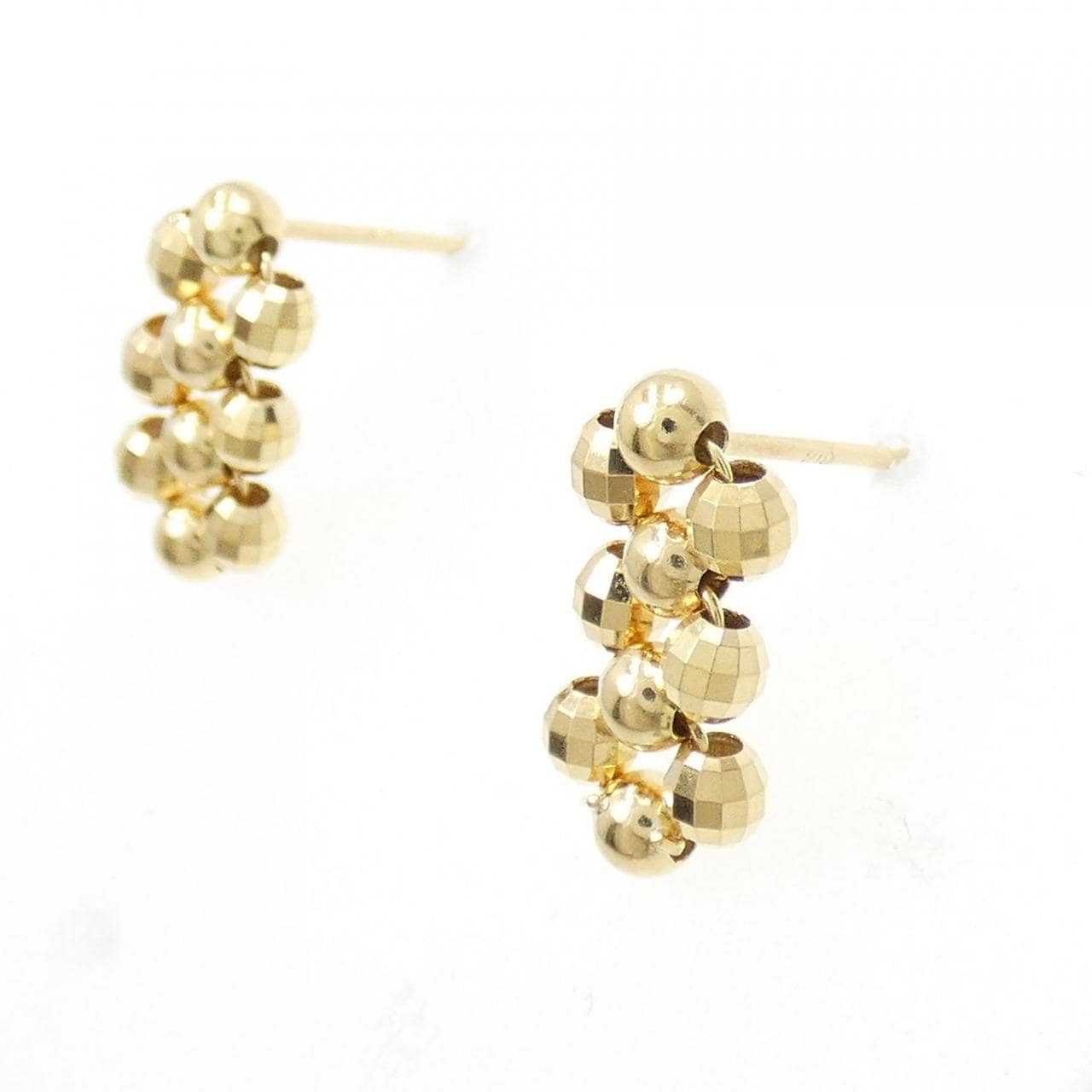 K18YG earrings