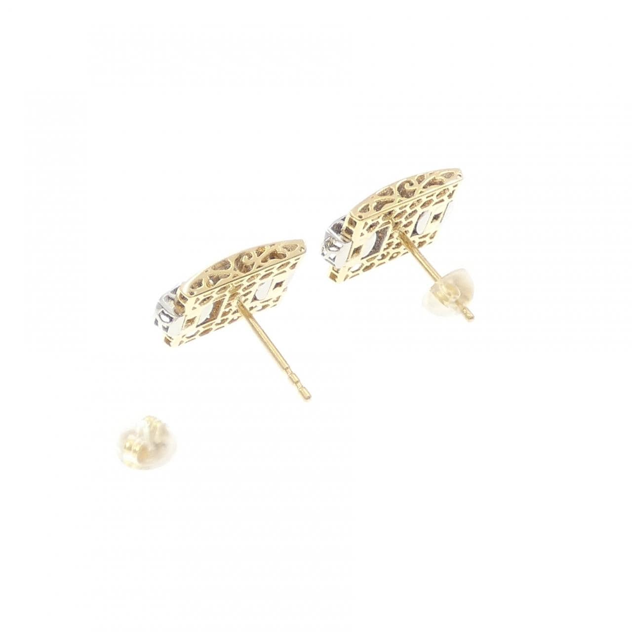 K18YG/K18WG ピアス