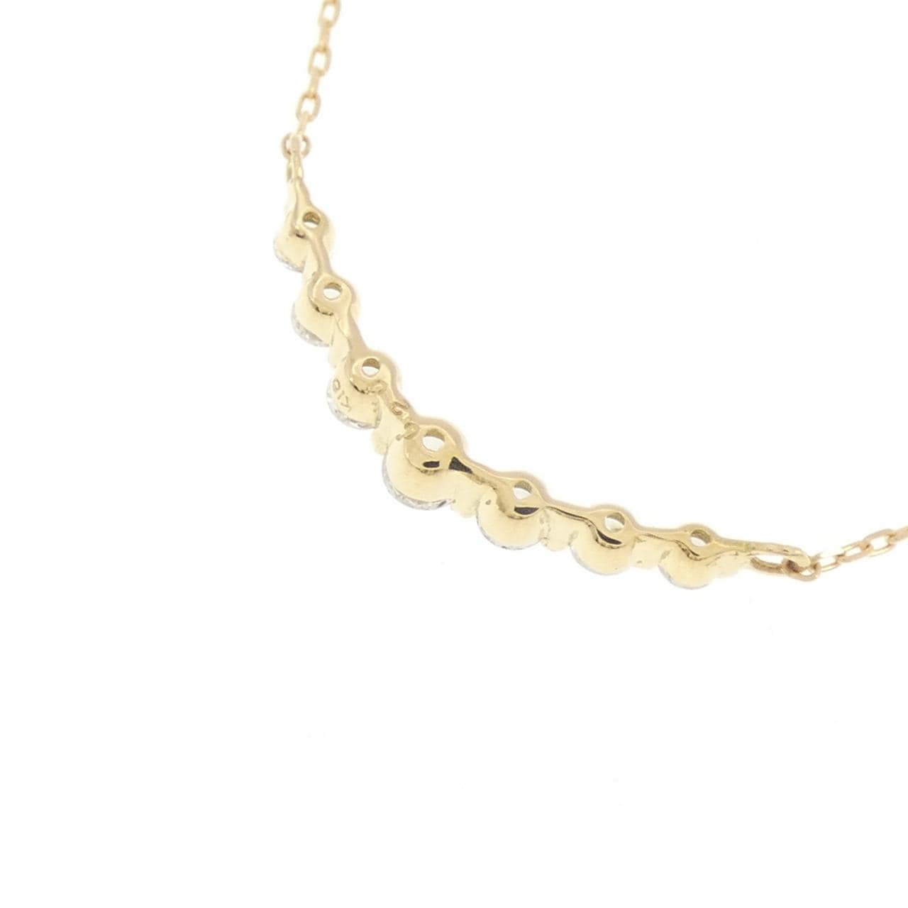 K18YG ダイヤモンド ネックレス 0.20CT