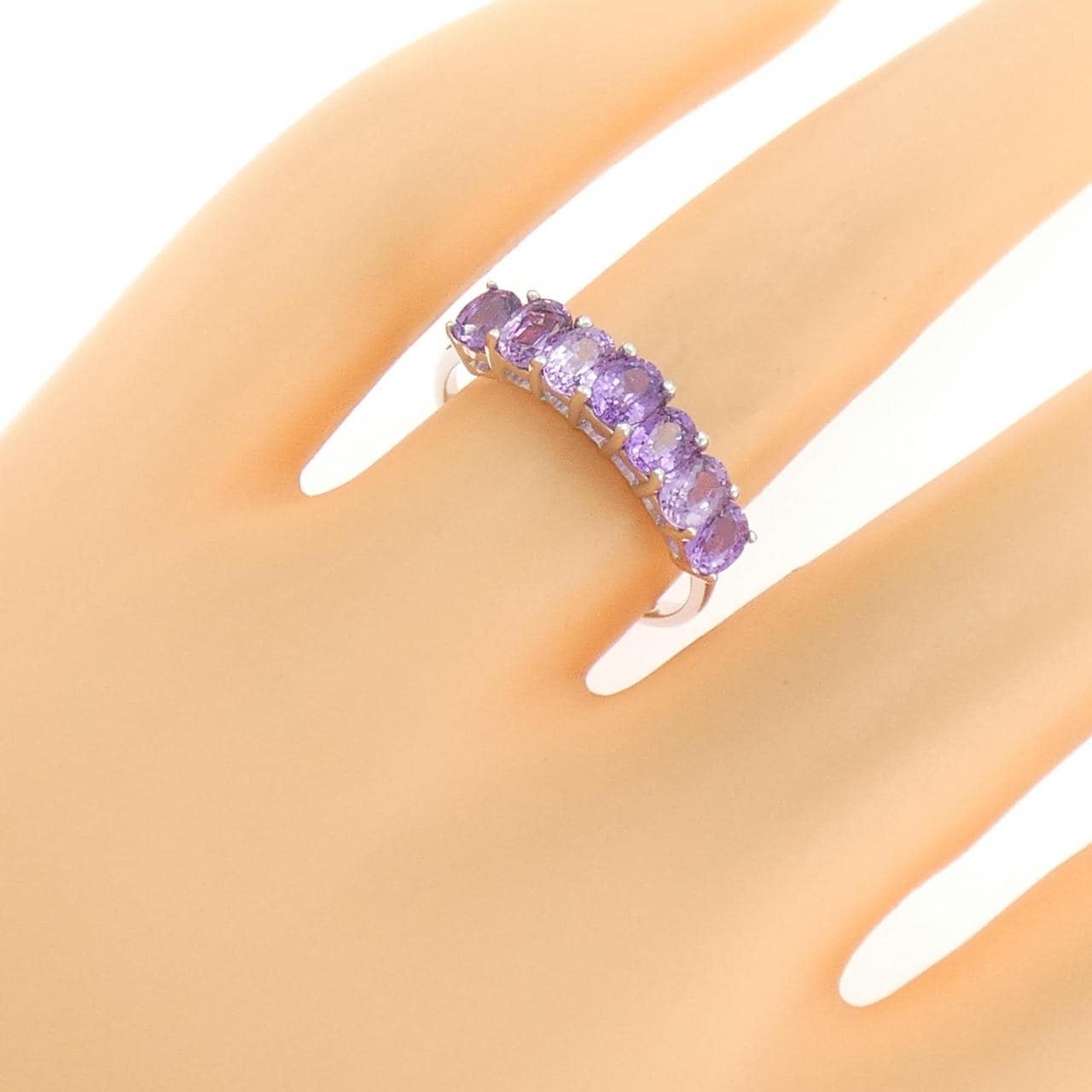 K14WG サファイヤ リング