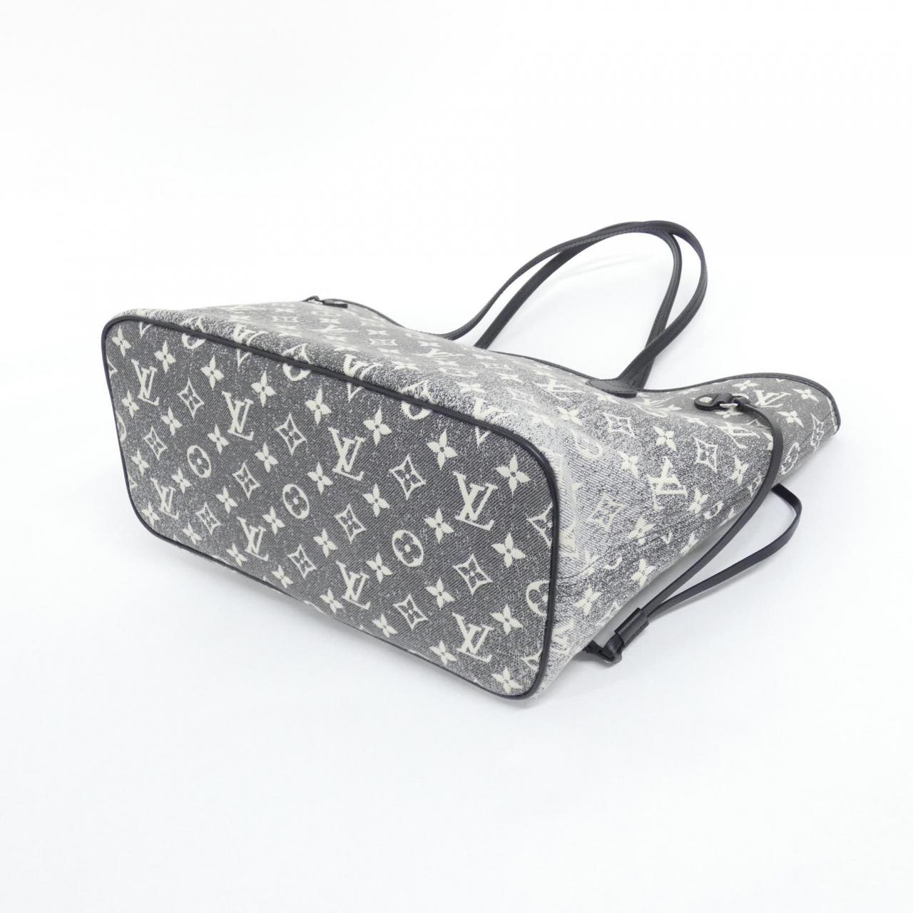 ルイヴィトン モノグラム ジャカード デニム ネヴァーフル MM M21465 バッグ