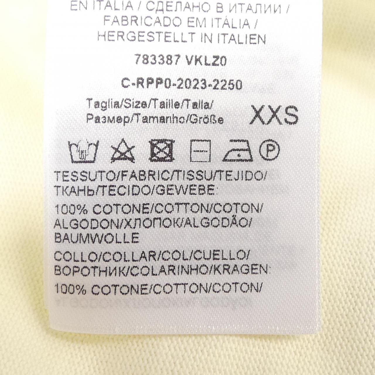 ボッテガヴェネタ BOTTEGA VENETA 783387 VKLZ0 Tシャツ