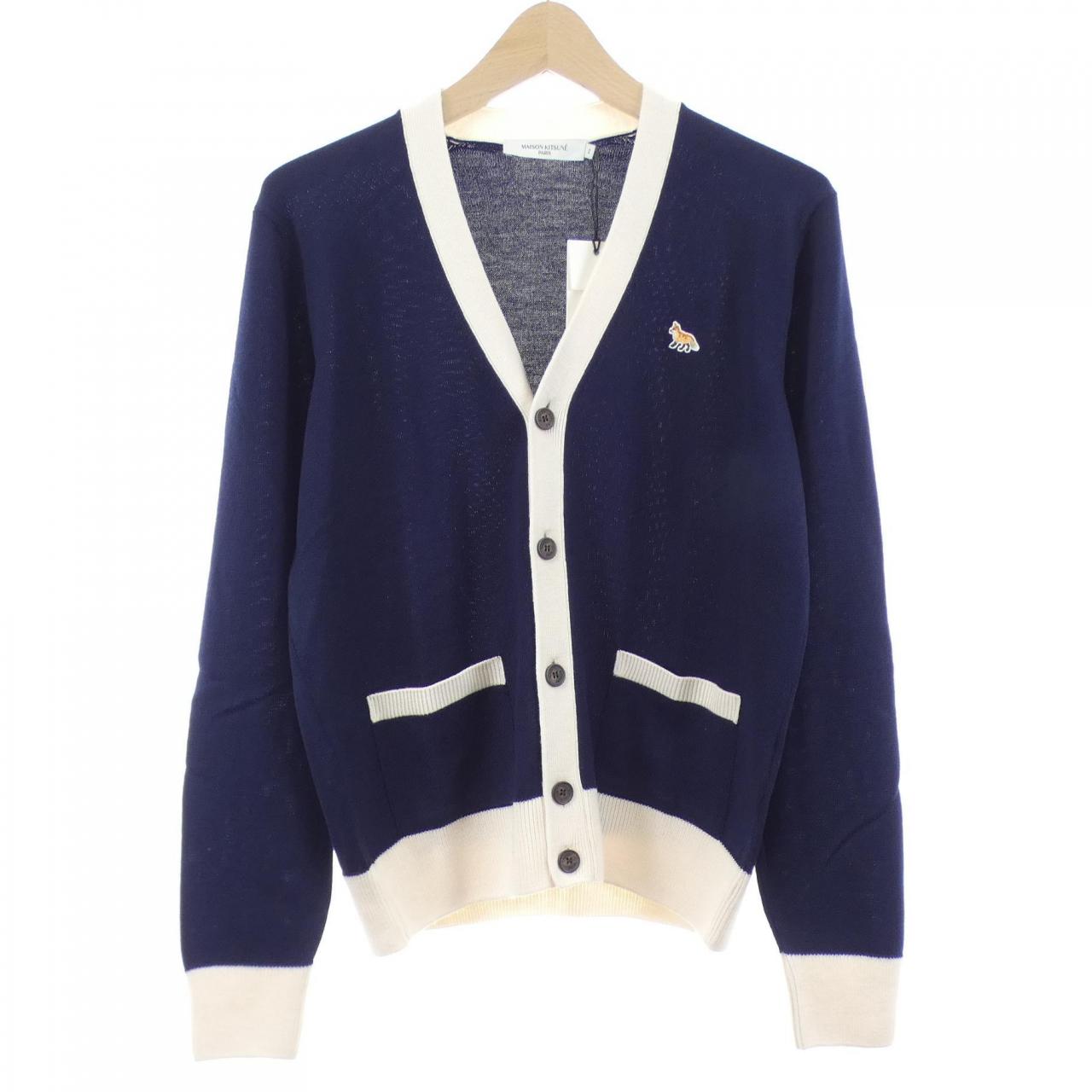 メゾンキツネ MAISON KITSUNE HU00542KT1036 カーディガン