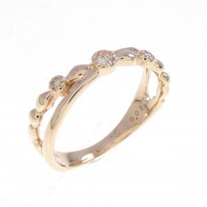 K10PG ダイヤモンド リング 0.03CT