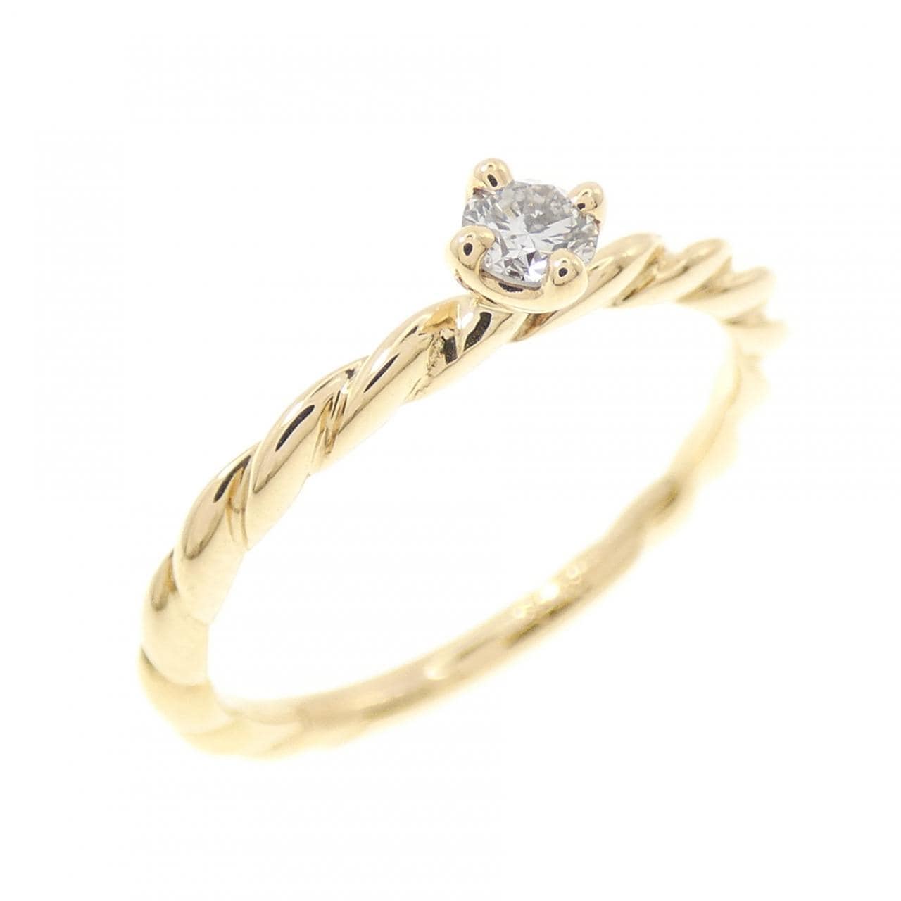 ギンザ タナカ ダイヤモンド リング 0.10CT
