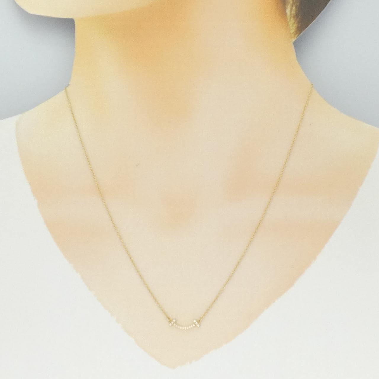 ティファニー Tスマイル ミニ ネックレス