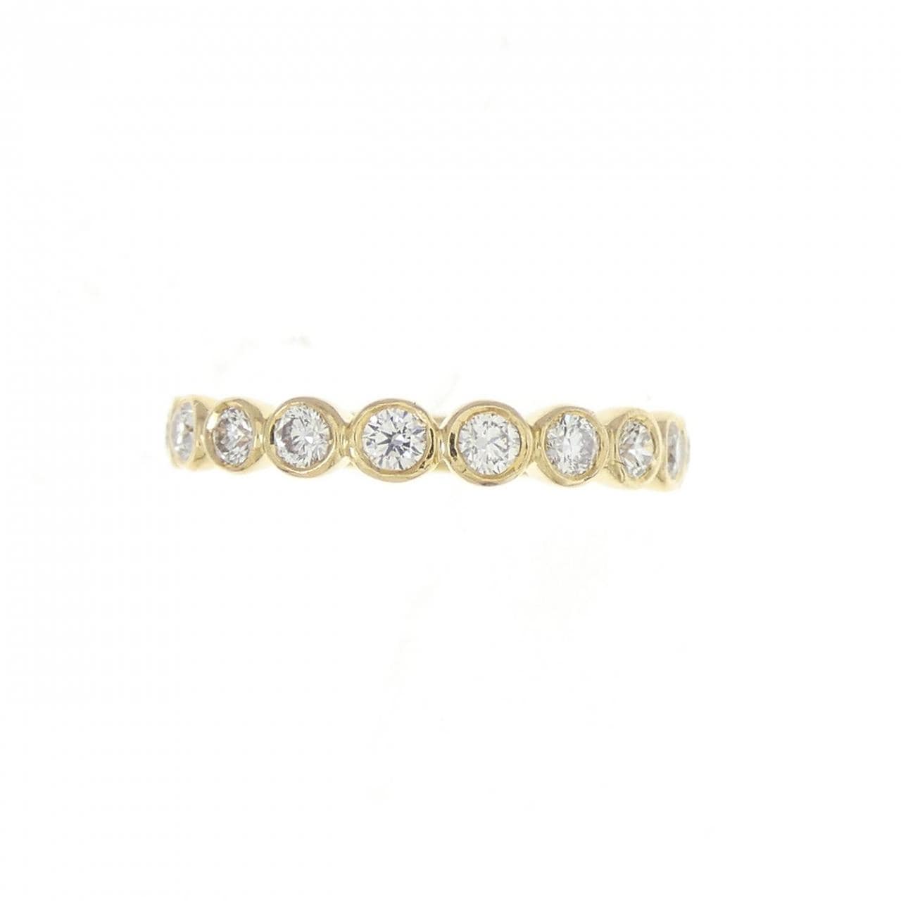 K18YG Diamond Pinky Ring 0.22CT