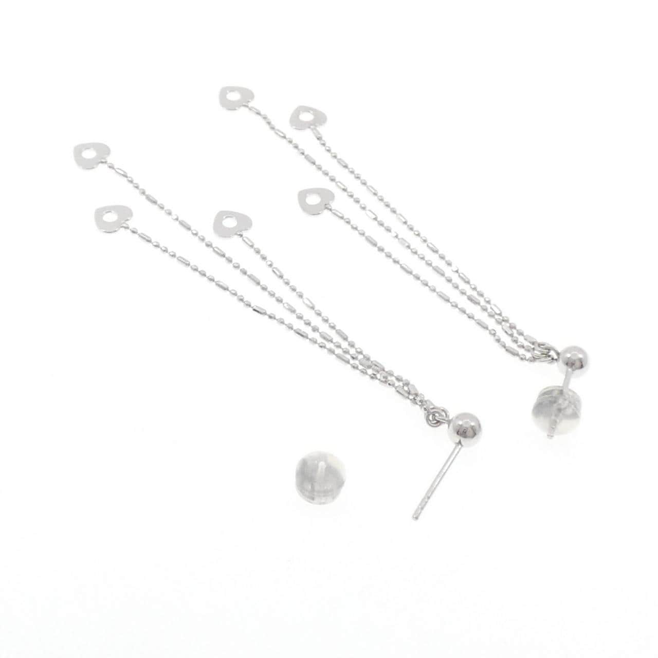 750WG/K18WG ピアス