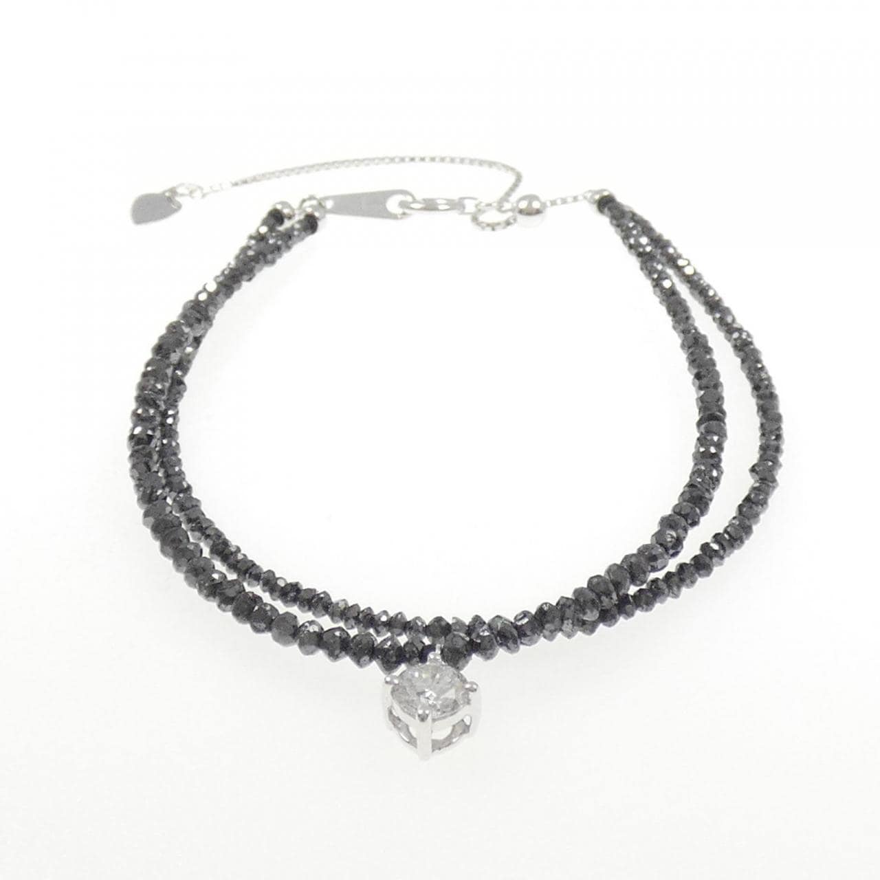 K18WG ダイヤモンド ブレスレット