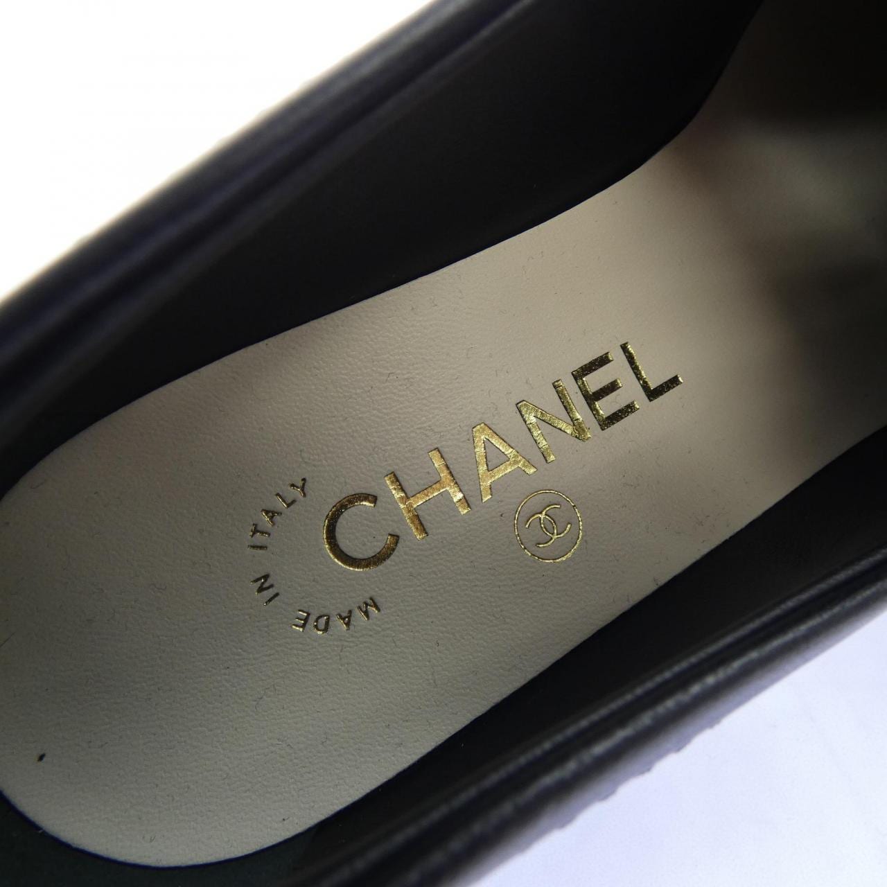 シャネル CHANEL ターンロック モカシン G45474B15482 シューズ