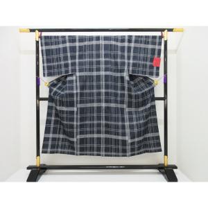 【新品】男物　単衣　岡山デニム